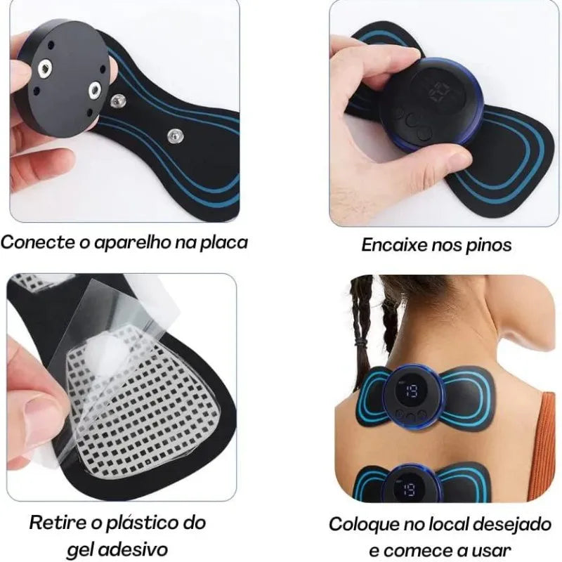 Mini Massageador para alivio de dores crônicas