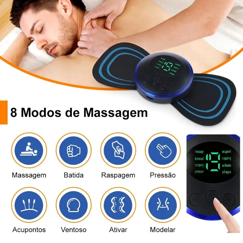 Mini Massageador para alivio de dores crônicas