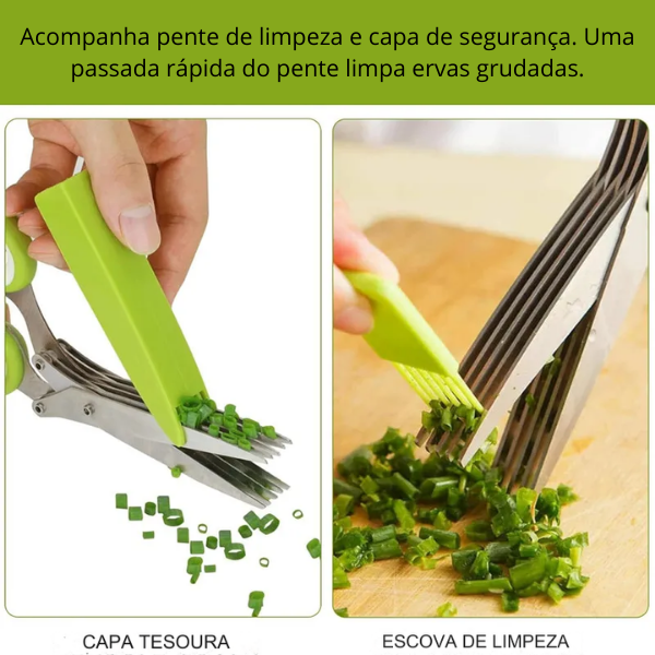 Multi Tool®️- Tesoura Multifuncional de Aço Inoxidável