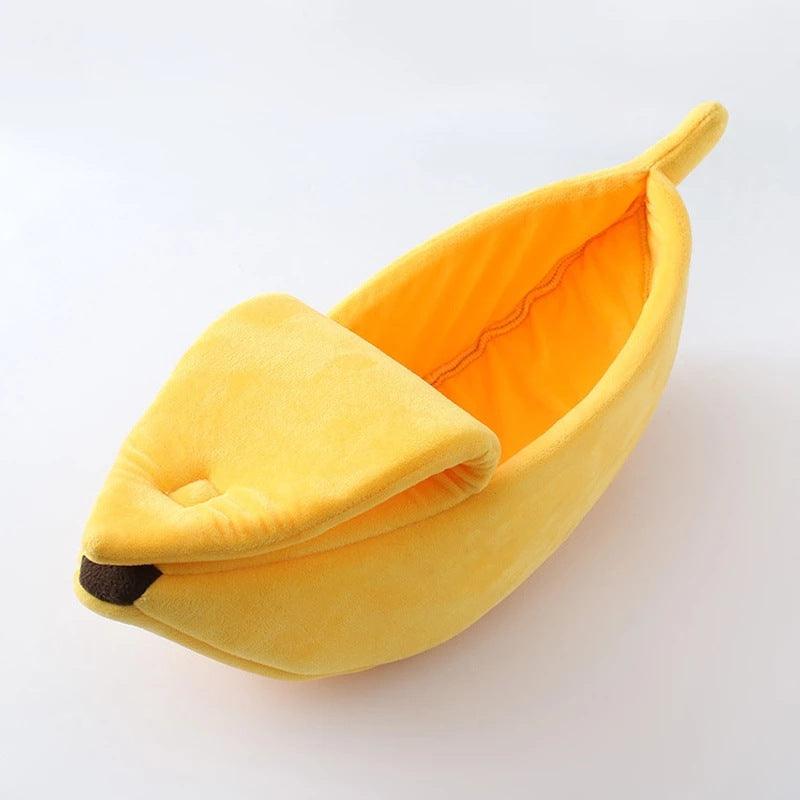 Banana Bed - Cama de Gato e Cachorro Estilo Banana - Shopfácil 