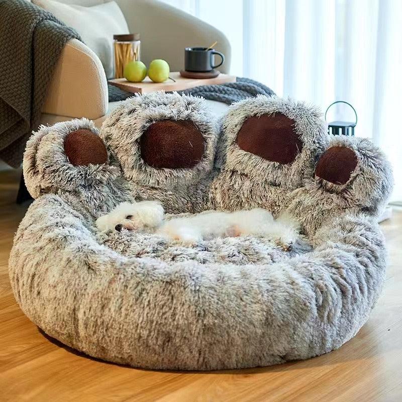 Cama Nuvem com Cabeceira para Cachorro e Gato - Shopfácil 