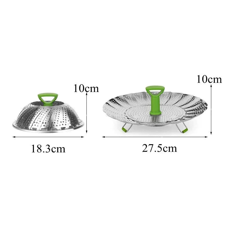 Cesta de Inox Para Cozimento a Vapor