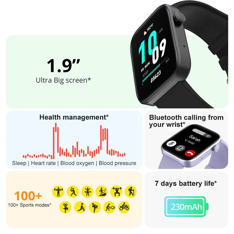 Smartwatch hd multi funções