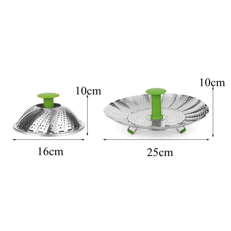 Cesta de Inox Para Cozimento a Vapor